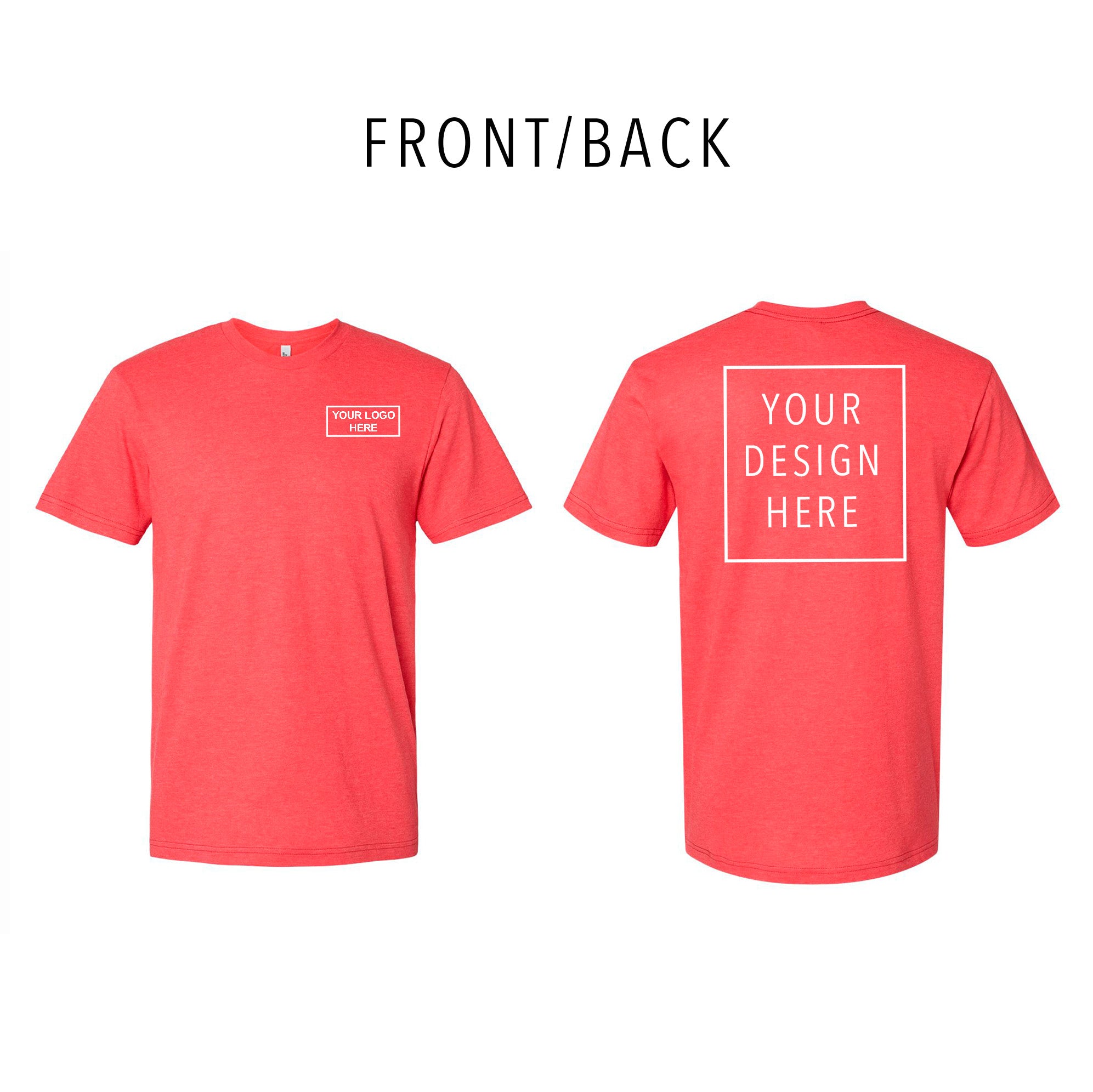 American Apparel - CVC Tee - Front/Back