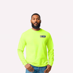 Gildan - Heavy Cotton™ Long Sleeve T-Shirt - (embroidery)