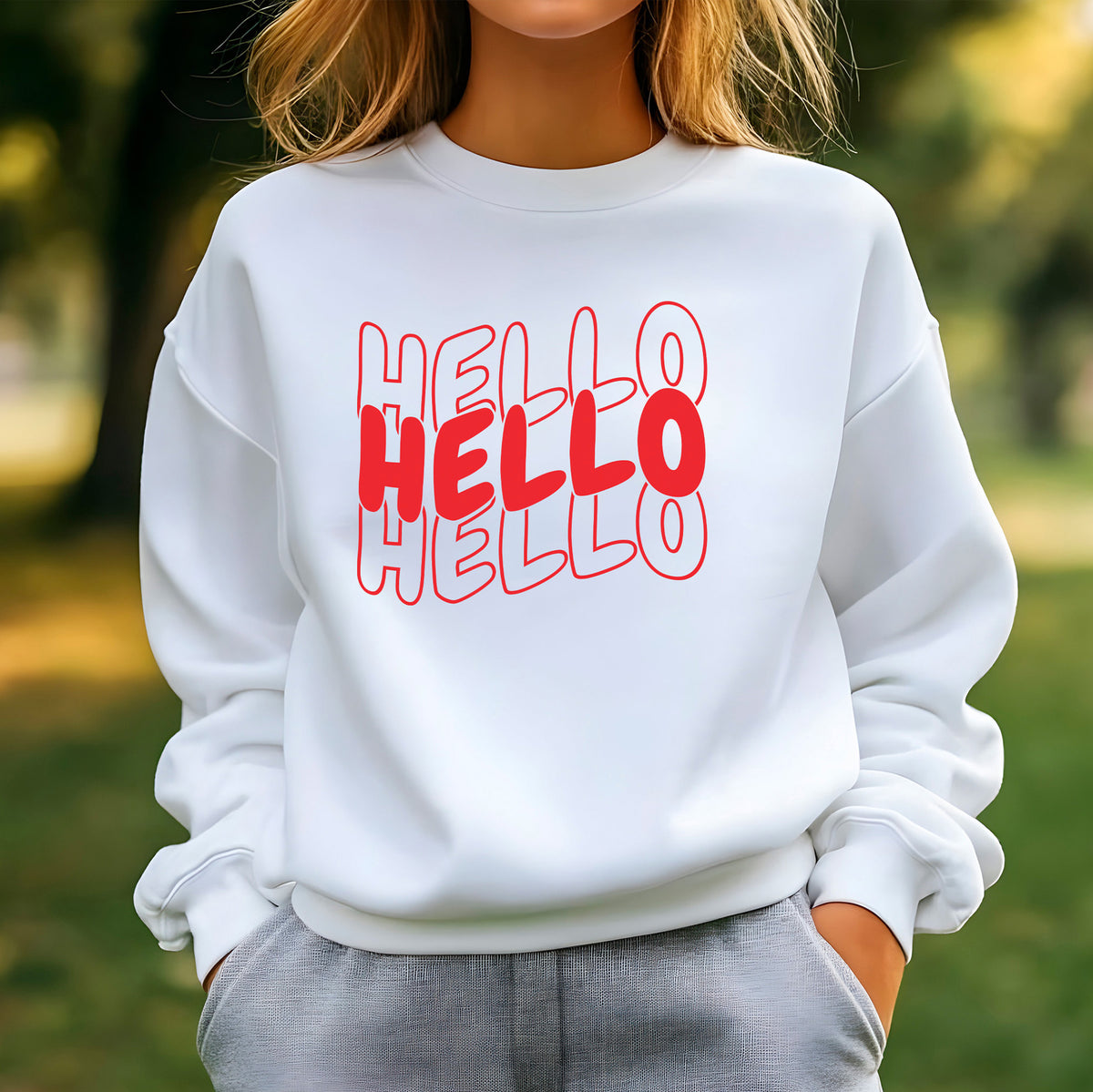 Hello Sweatshirt