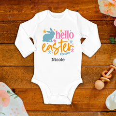 Hello Easter Baby Bodysuit