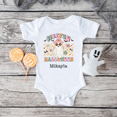 Hippie Halloween Baby Bodysuit