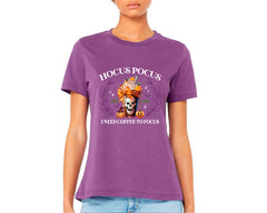 Hocus Pocus I Need Coffee To Focus T-shirt