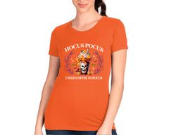 Hocus Pocus I Need Coffee To Focus T-shirt