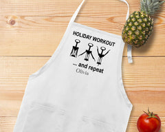 Holiday Workout... And Repeat Apron