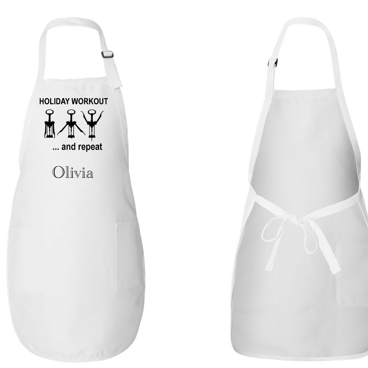Holiday Workout... And Repeat Apron