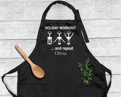 Holiday Workout... And Repeat Apron