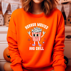 Horror Movies And Chill Sweatshirt
