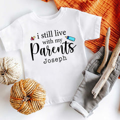 I Still Live With My Parents Baby Bodysuit