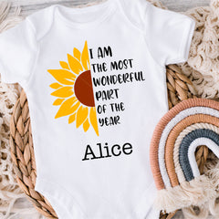 I Am The Most Wonderful Part Of The Year Baby Bodysuit