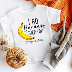 I Go Bananas Over You Baby Bodysuit