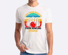 I Got These Muscles From Bowling Strikes T-shirt