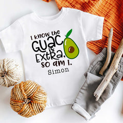 I Know The Guac Is Extra Baby Bodysuit