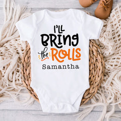 I'll Bring The Rolls Baby Bodysuit