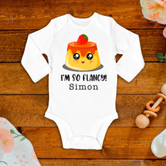 I'm So Flancy Baby Bodysuit