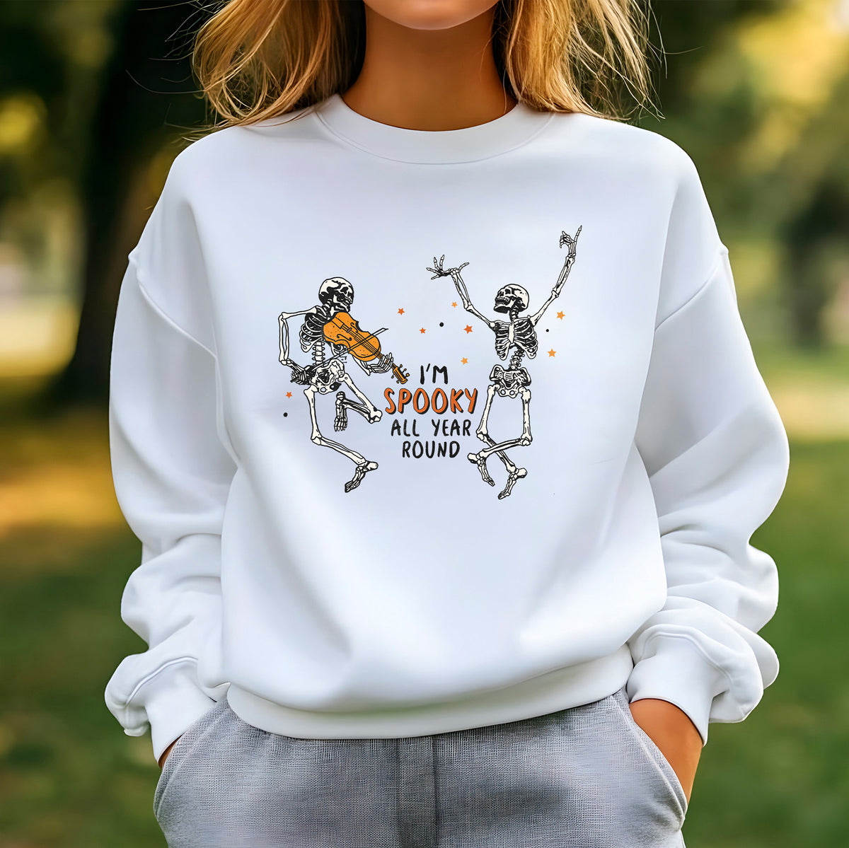 I'm Spooky All Year Round Sweatshirt