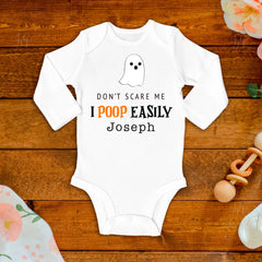 I Poop Easily Baby Bodysuit