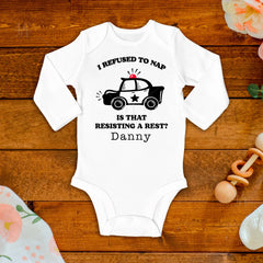 I Refused To Nap Baby Bodysuit