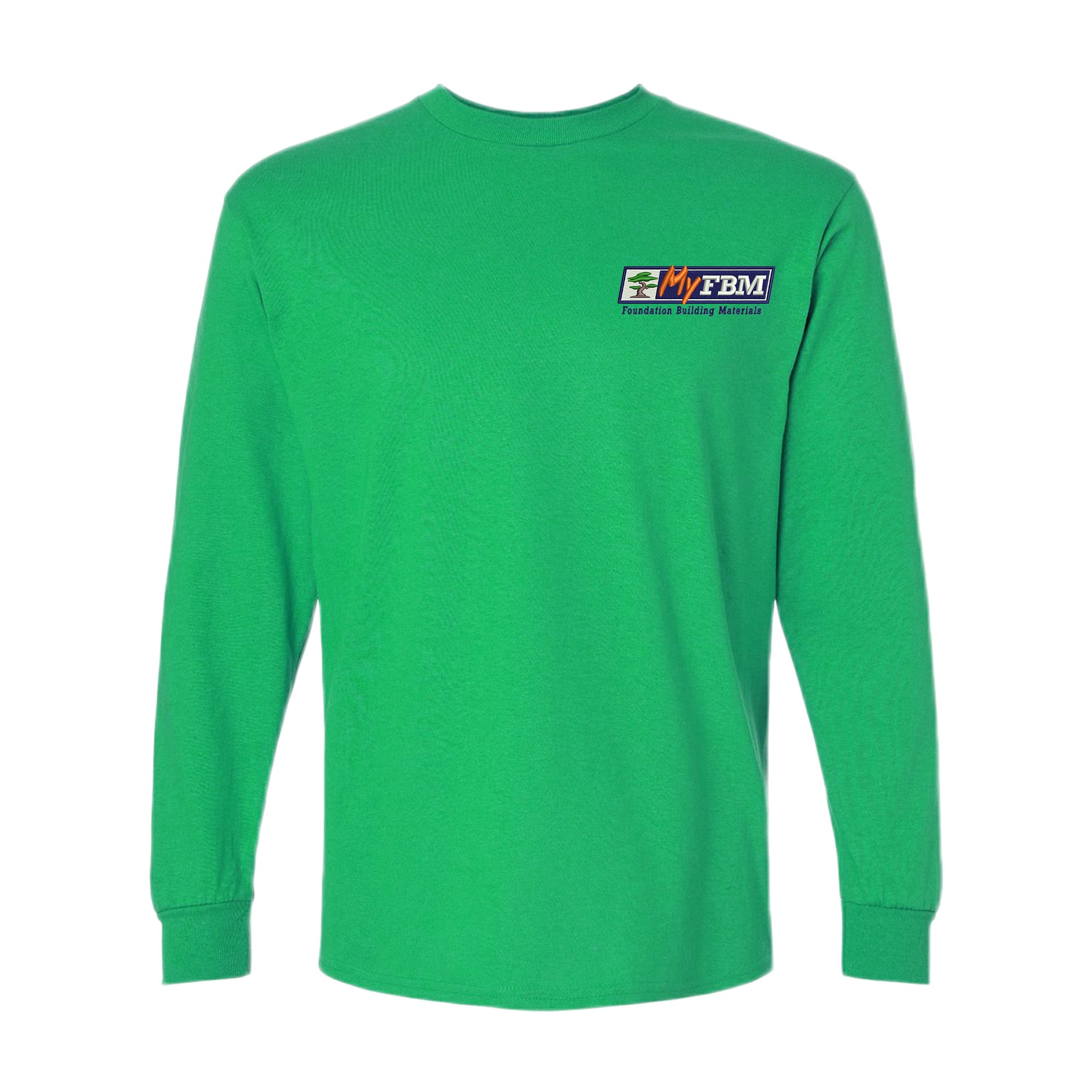 Gildan - Ultra Cotton® Long Sleeve T-Shirt - (embroidery)