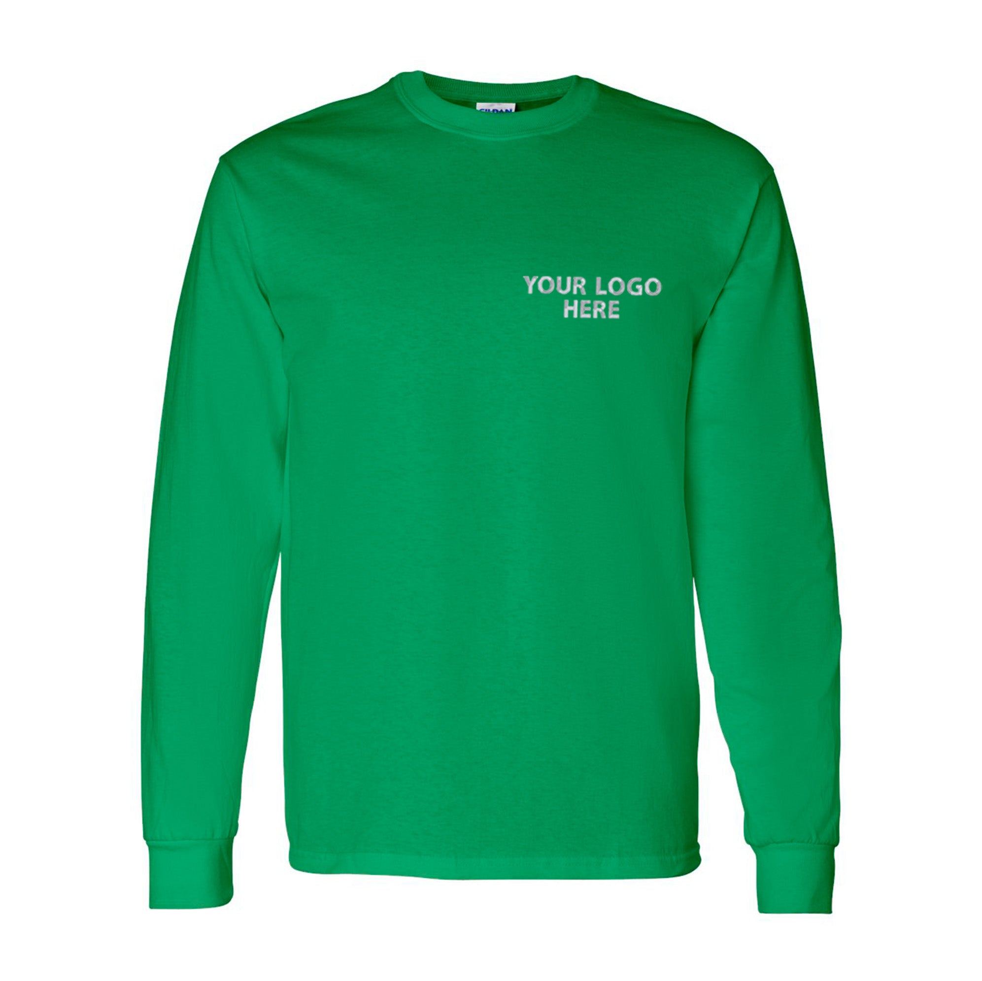 Gildan - Heavy Cotton™ Long Sleeve T-Shirt - Front