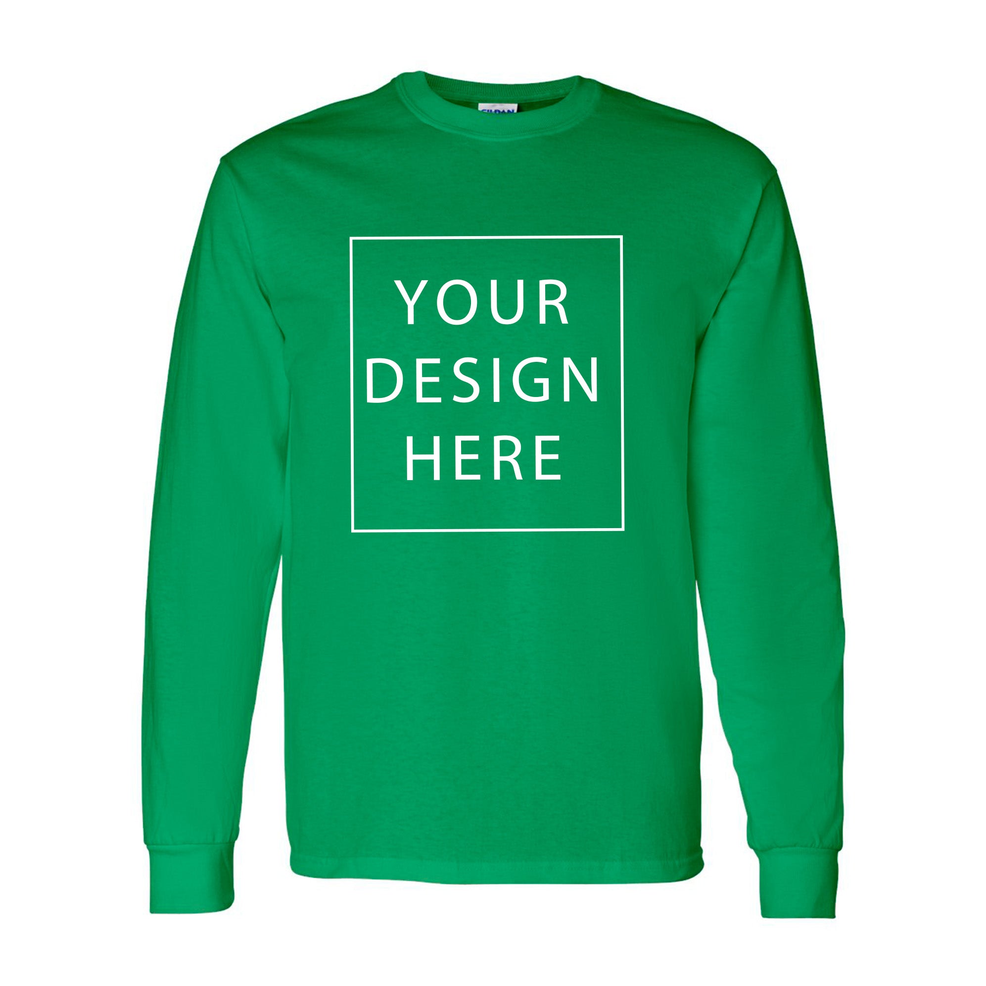 Gildan - Heavy Cotton™ Long Sleeve T-Shirt - Front