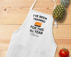 I've Been Training For This All Year Apron