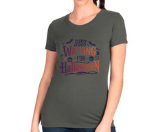 Just Waiting For Halloween T-shirt