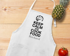 Keep Calm And Cook Food Apron