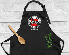 Embroidered King Of The Grill Apron