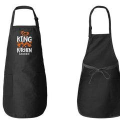 Embroidered King Of The Kitchen Apron