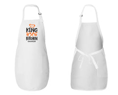 Embroidered King Of The Kitchen Apron