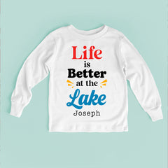 Life Is Better At The Lake Baby Bodysuit
