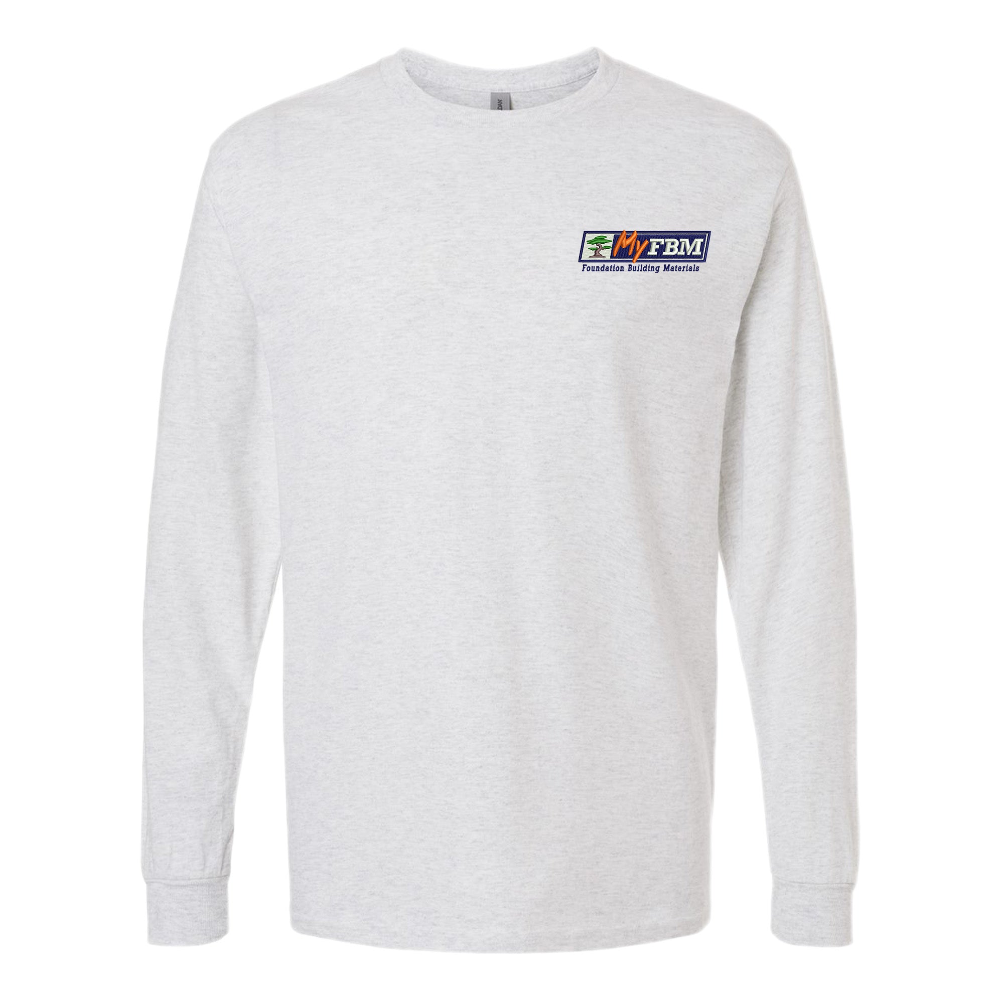 Gildan - Heavy Cotton™ Long Sleeve T-Shirt - (embroidery)