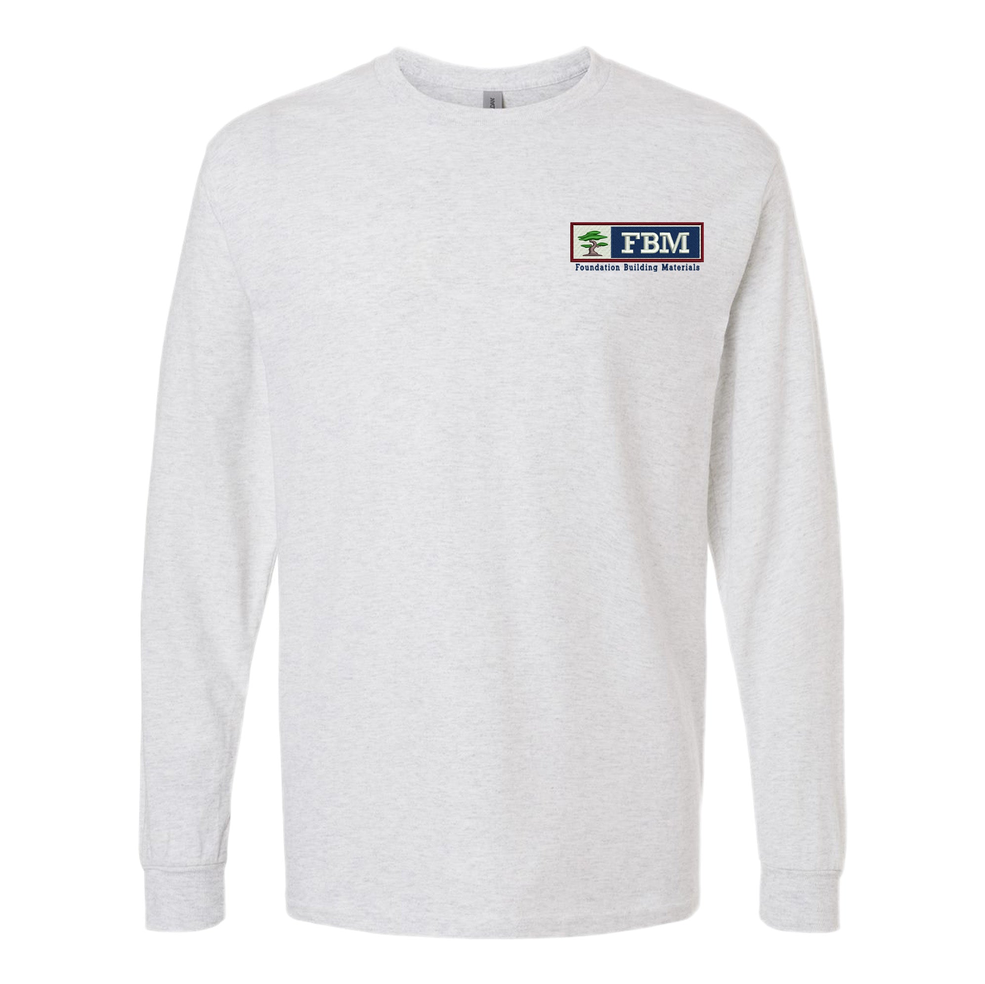 Gildan - Heavy Cotton™ Long Sleeve T-Shirt - (embroidery)