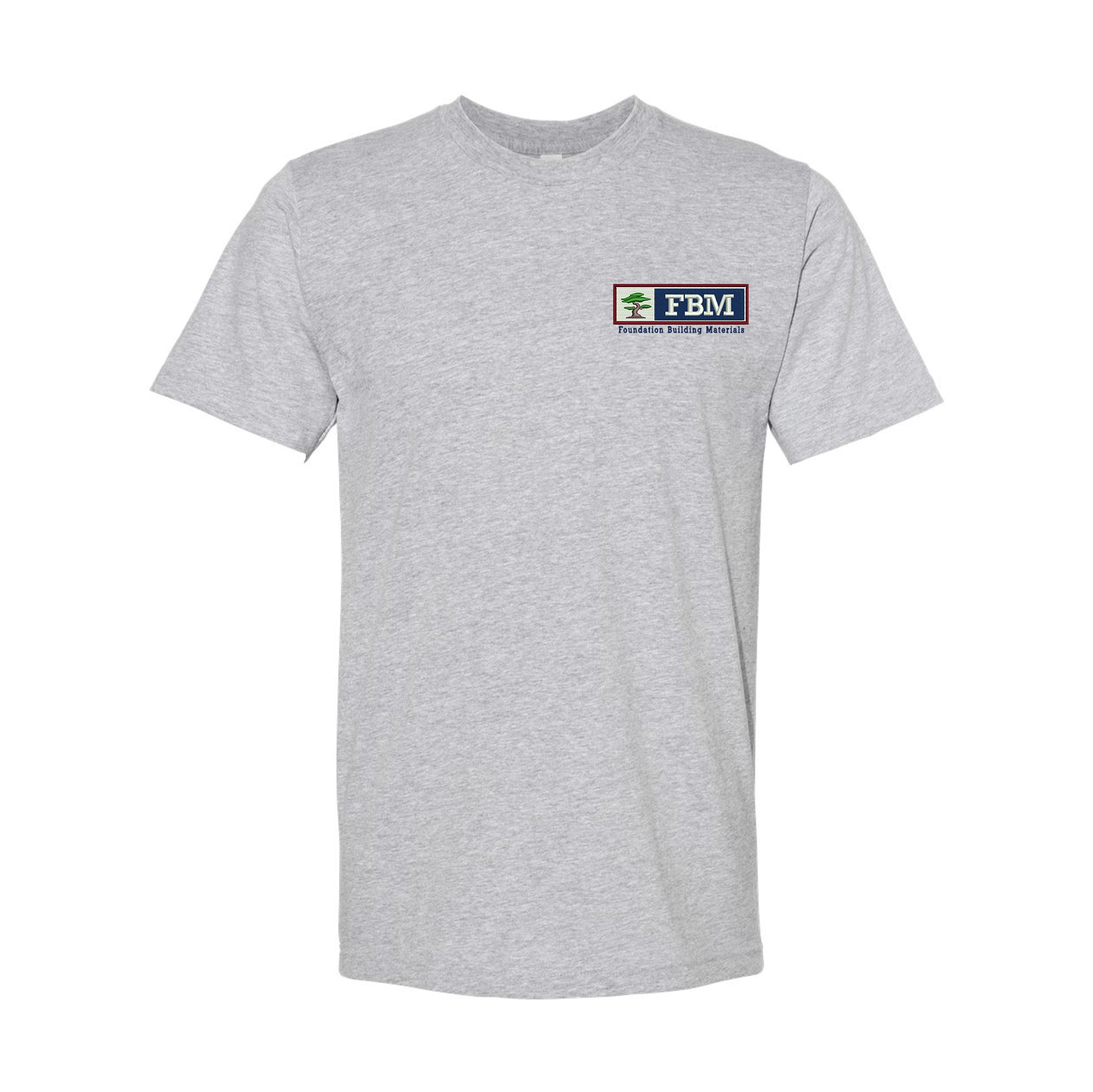 American Apparel - Fine Jersey Tee - (embroidery)