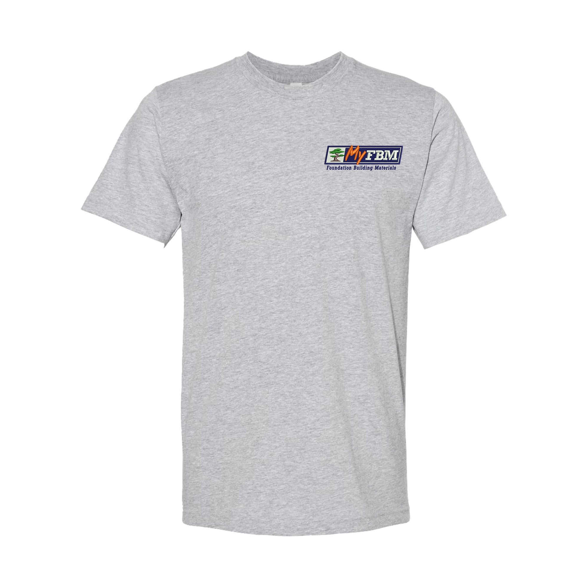 American Apparel - Fine Jersey Tee - (embroidery)