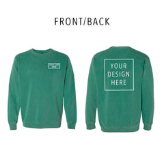 Comfort Colors - Garment-Dyed Sweatshirt - Front/Back