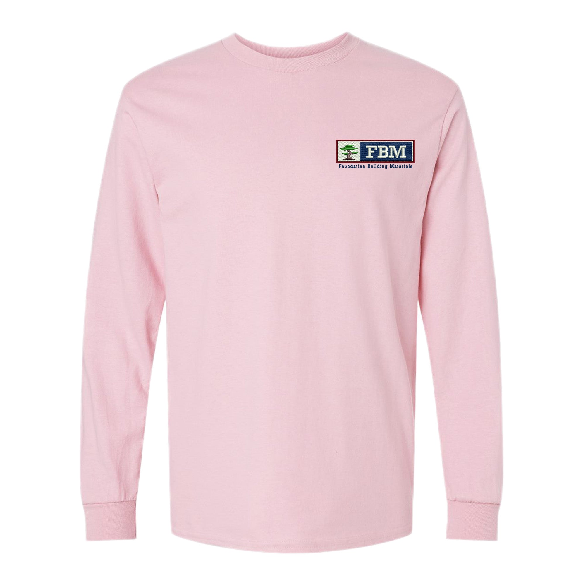 Gildan - Ultra Cotton® Long Sleeve T-Shirt - (embroidery)