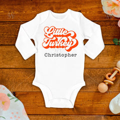 Little Turkey Baby Bodysuit