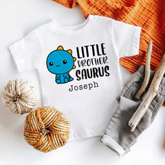 Little Brothersaurus Baby Bodysuit