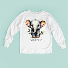 Little Elephant Baby Bodysuit