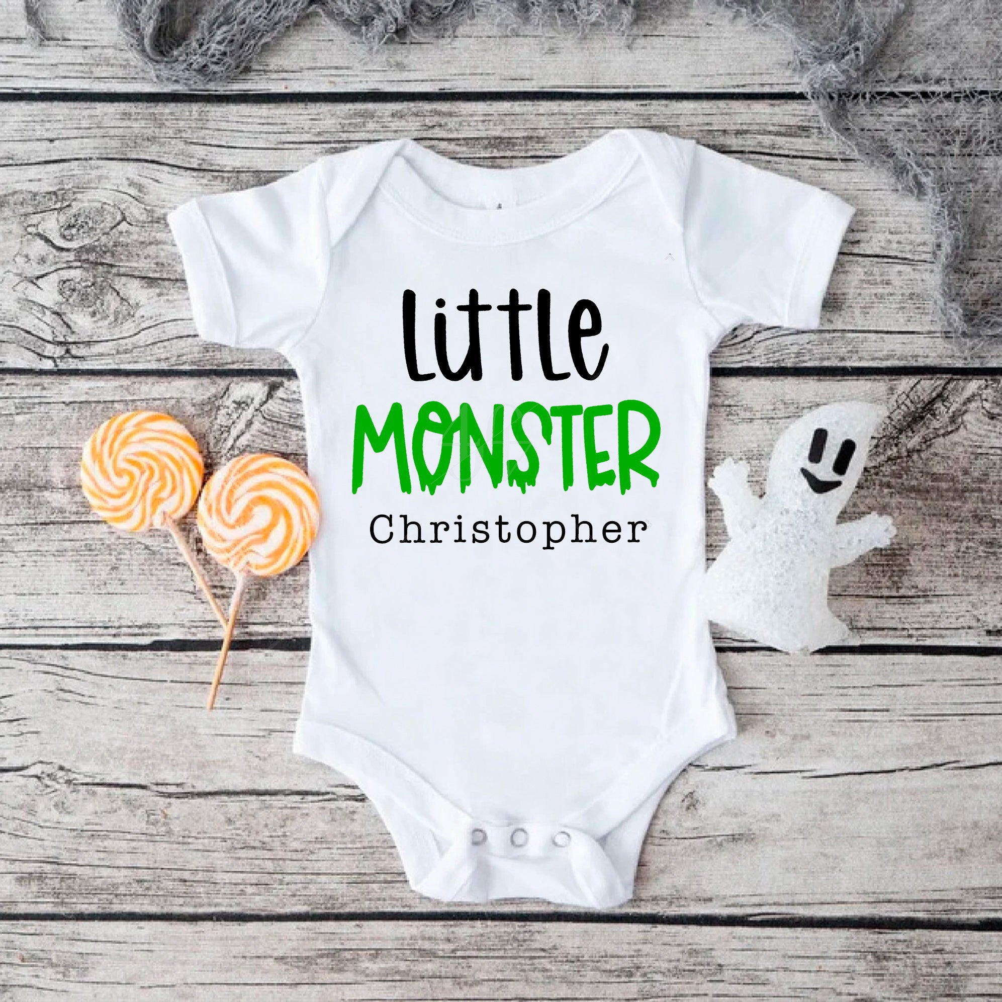 Little Monster Baby Bodysuit