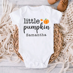 Little Pumpkin Baby Bodysuit