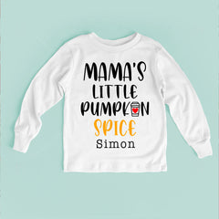 Mama's Little Pumpkin Spice Baby Bodysuit