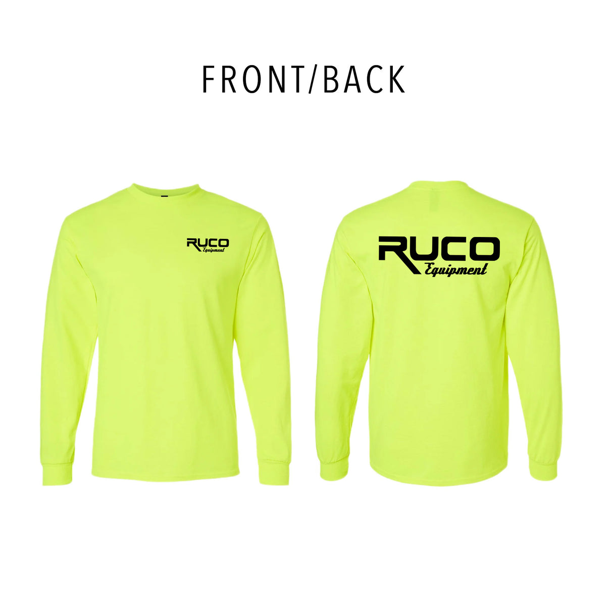 RUCO SAFETY Gildan - Ultra Cotton® Long Sleeve T-Shirt - 2400