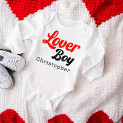 Lover Boy Baby Bodysuit