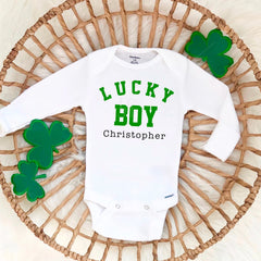 Lucky Boy Baby Bodysuit