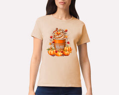 Mama Pumpkin Spice Cup T-shirt