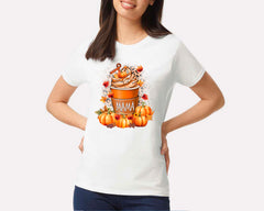 Mama Pumpkin Spice Cup T-shirt