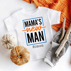 Mama's New Man Baby Bodysuit