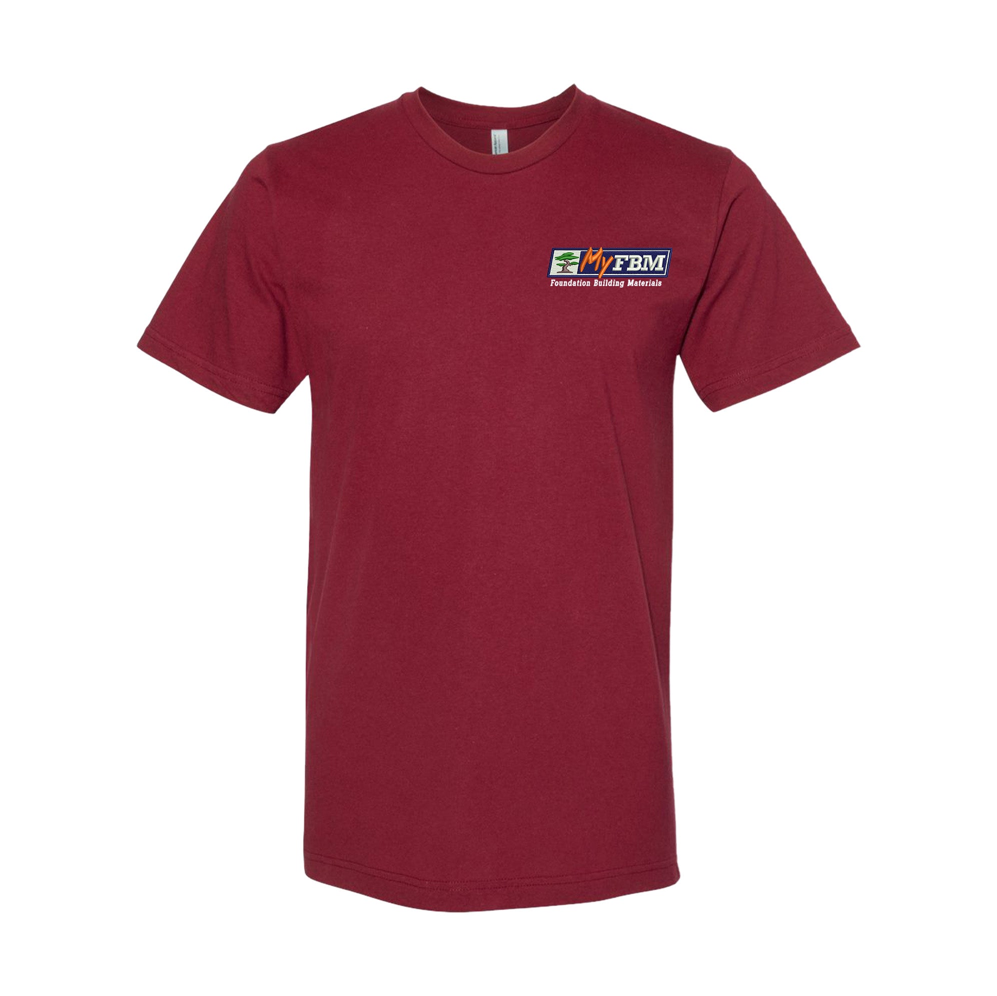 American Apparel - Fine Jersey Tee - (embroidery)